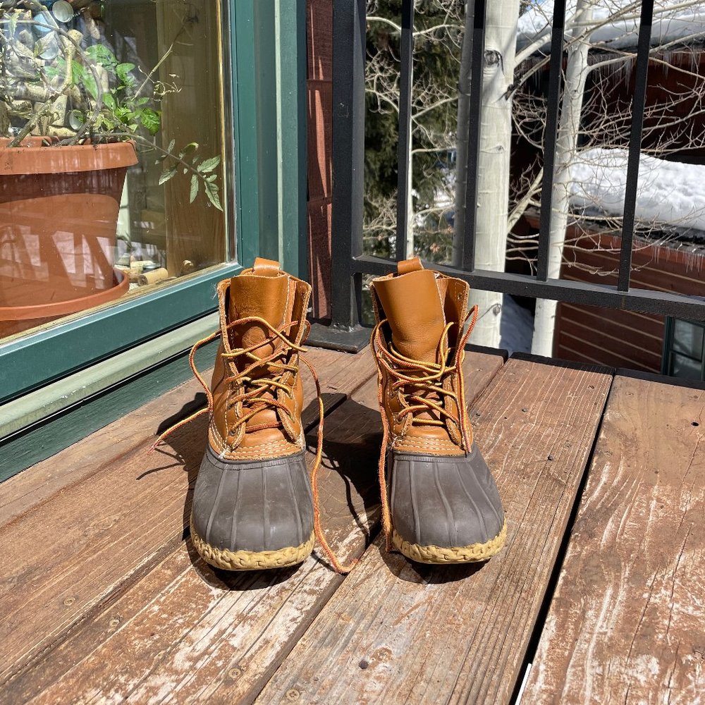 L.L Bean Duck Boots size W7.5